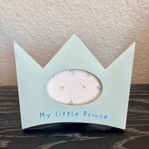 Disney Crown Photo Frame - Pale Blue - My Little Prince